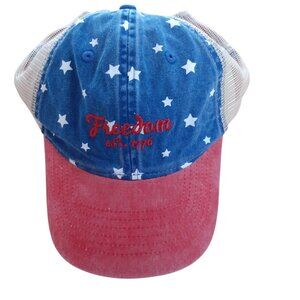 Infinity Her USA America Freedom 1776 Snapback Cap Womens Adjustable Embroidered